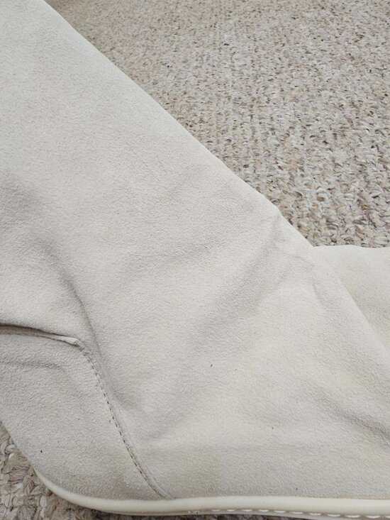 RICK OWENS WHITE SOCK SNEAKERS US 9.5 EU 42.5 main image 3